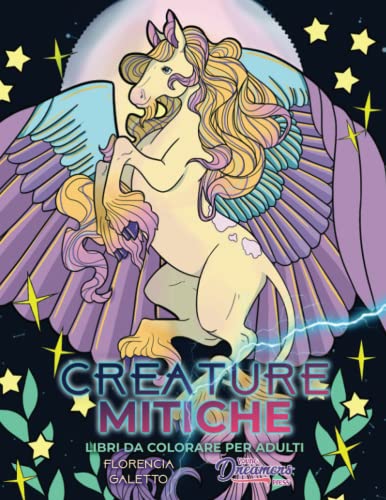 Creature Mitiche Libri Da Colorare Per Adulti [Paperback]