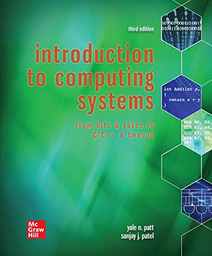 Loose Leaf for Introduction to Computing Systems From Bits & Gates to C/C++ & B [Other book format]