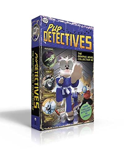 Pup Detectives The Graphic Novel Collection 2 (Boxed Set) Ghosts, Goblins, and [Paperback]