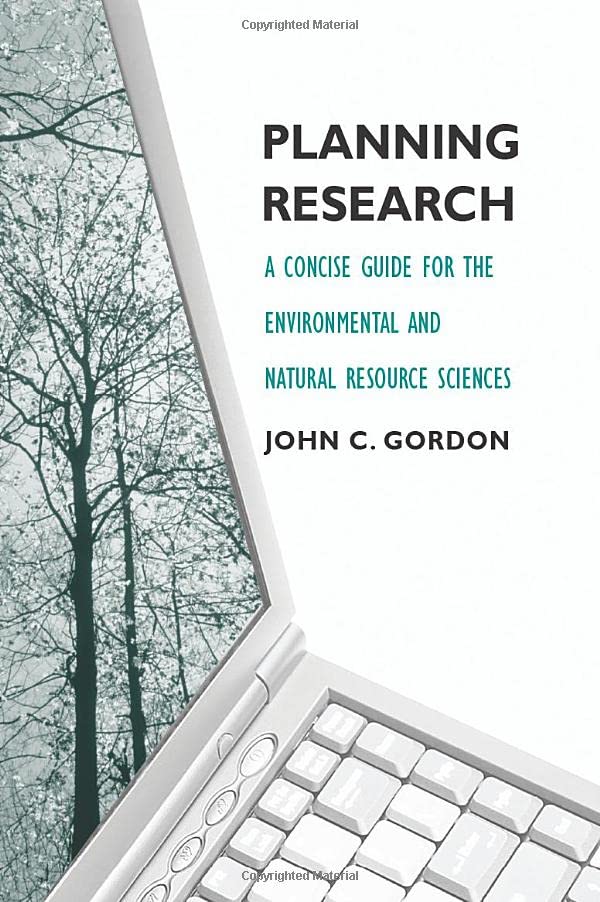 Planning Research A Concise Guide for the Environmental and Natural Resource Sc [Paperback]