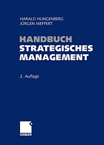 Handbuch Strategisches Management [Paperback]