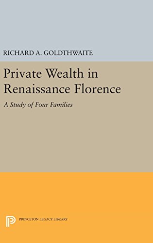 Private Wealth in Renaissance Florence [Hardcover]