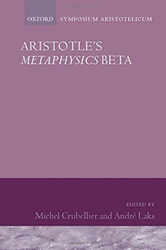 Aristotle's Metaphysics Beta Symposium Aristotelicum [Hardcover]