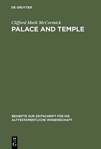Palace and Temple A Study of Architectural and Verbal Icons [Hardcover]