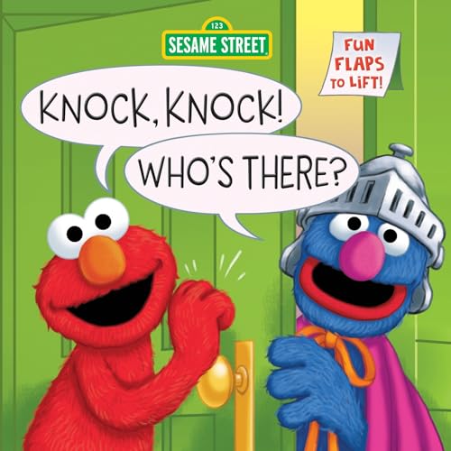 Knock, Knock Who's There (Sesame Street) A Lift-the-Flap Board Book [Board book]