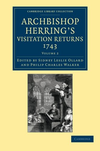 Archbishop Herring's Visitation Returns, 1743 [Paperback]