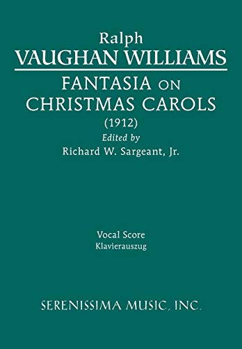Fantasia On Christmas Carols Vocal Score [Paperback]