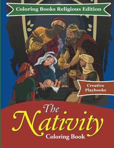 Nativity Coloring Book - Coloring Books Religious Edition [Paperback]