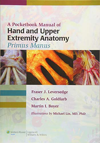 A Pocketbook Manual of Hand and Upper Extremity Anatomy Primus Manus [Paperback]