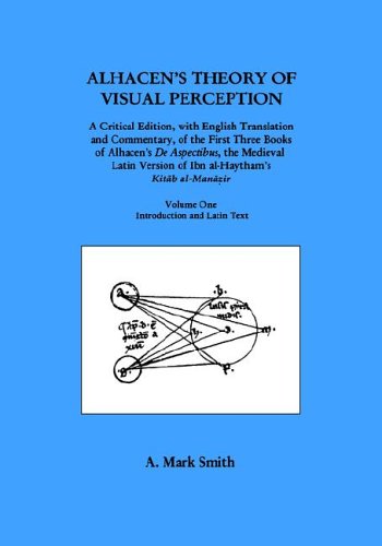 Alhazen's Theory of Visual Perception  A Critical Edition, with English Transla [Paperback]