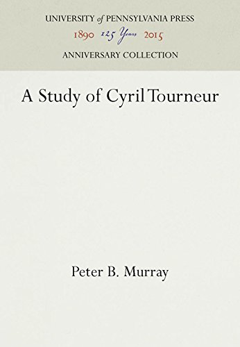 Study of Cyril Tourneur [Hardcover]