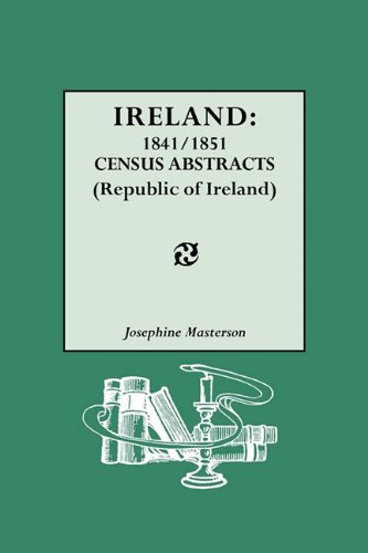 Ireland 1841/1851 Census Abstracts (republic Of Ireland) [Paperback]