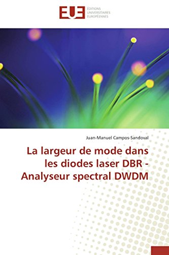 Largeur de Mode Dans les Diodes Laser Dbr - Analyseur Spectral Dwdm [Paperback]