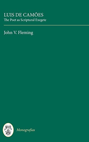 Luis De Camues The Poet As Scriptural Exegete (monografmas A) (monografias A) [Hardcover]