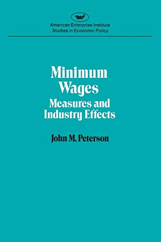 Minimum Wages Measures &amp Ind [Paperback]