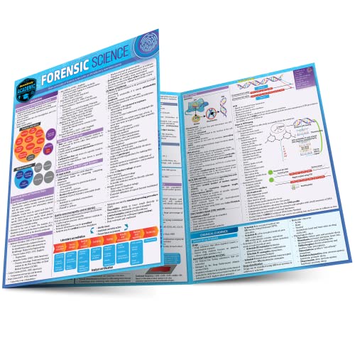 Forensic Science QuickStudy Laminated Reference &amp Study Guide [Fold-out book or cha]