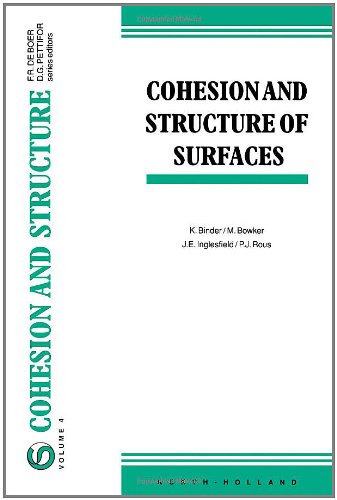 Cohesion and Structure of Surfaces [Hardcover]