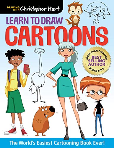 Learn to Draw Cartoons The World&39s Easiest Cartooning Book Ever [Paperback]