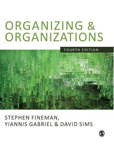 Organizing &amp Organizations [Hardcover]