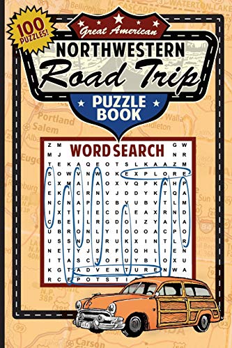 Great American Northwestern Road Trip Puzzle Book [Paperback]
