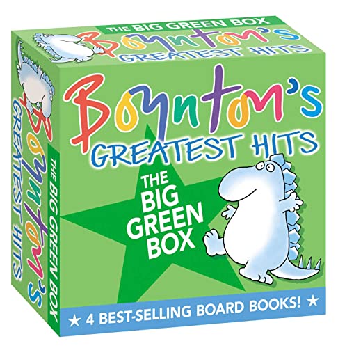 Boynton&39s Greatest Hits The Big Green Box (Boxed Set) Happy Hippo, Angry Du [Board book]