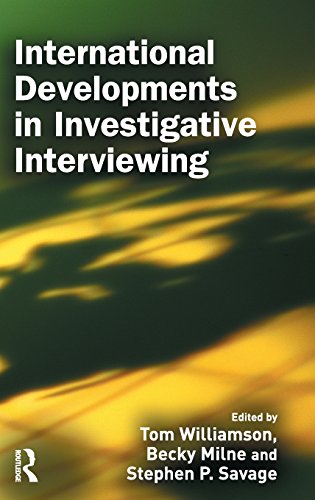 International Developments in Investigative Interviewing [Hardcover]