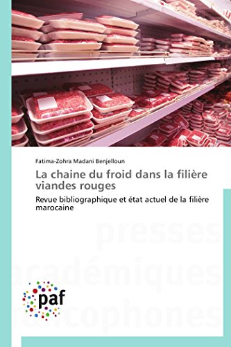 Chaine du Froid Dans la Filire Viandes Rouges [Paperback]
