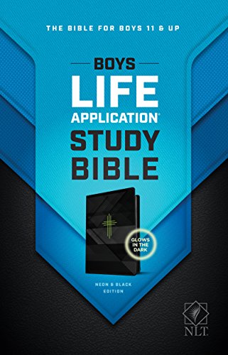 Boys Life Application Study Bible NLT, TuTone [Leather / fine bindi]
