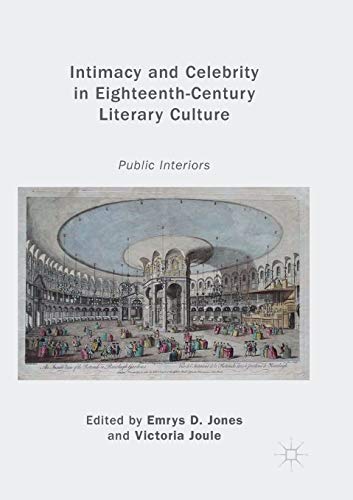 Intimacy and Celebrity in Eighteenth-Century Literary Culture Public Interiors [Paperback]
