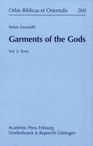 Garments of the Gods Vol. 2 Texts [Hardcover]
