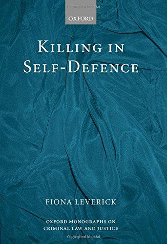 Killing in Self-Defence [Hardcover]