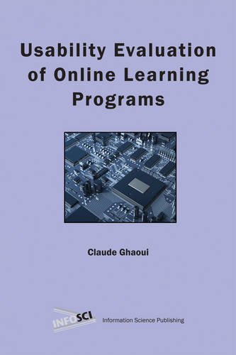 Usability Evaluation of Online Learning Programs [Hardcover]