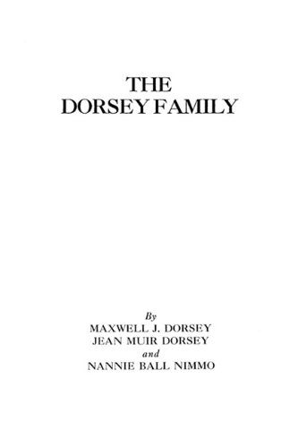 The Dorsey Family [Paperback]