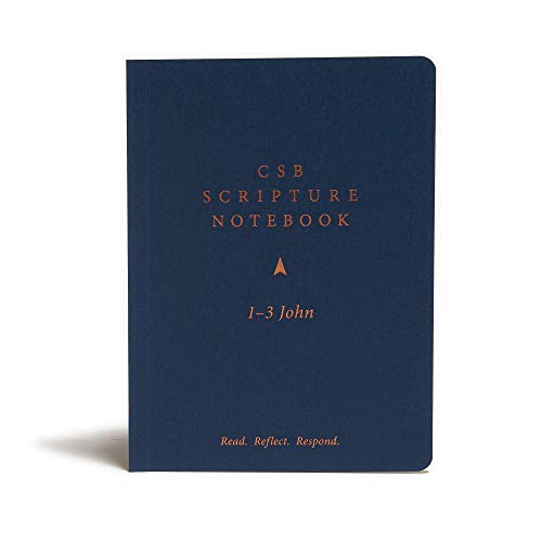 CSB Scripture Notebook, 1-3 John  Read. Reflect. Respond [Paperback]