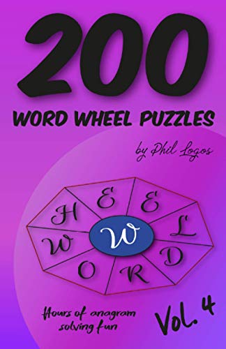 200 Word Wheel Puzzles  Vol. 4 [Paperback]