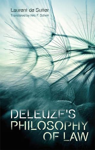 Deleuze's Philosophy of Law [Hardcover]