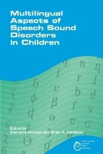 Multilingual Aspects of Speech Sound Disorders in Children [Paperback]