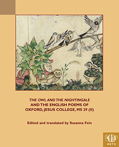 The Owl and the Nightingale and the English Poems of Jesus College MS 29 (II) [Paperback]
