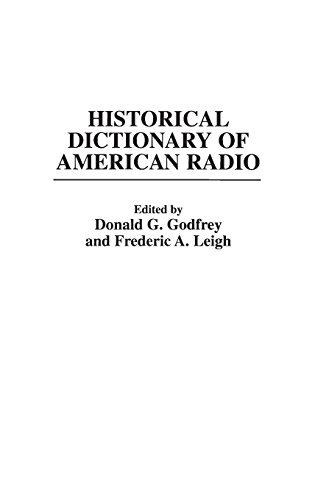 Historical Dictionary Of American Radio [Hardcover]