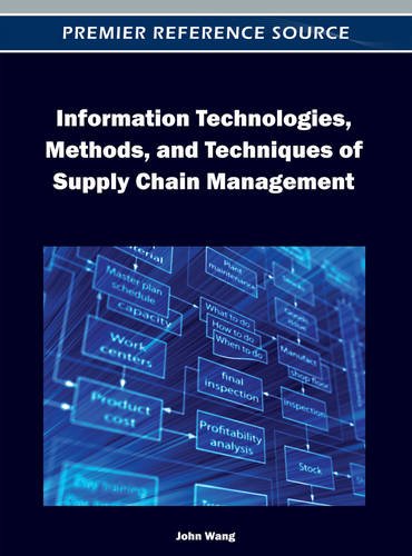 Information Technologies, Methods, And Techniques Of Supply Chain Management [Hardcover]