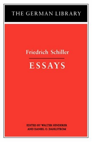 Essays Friedrich Schiller [Paperback]