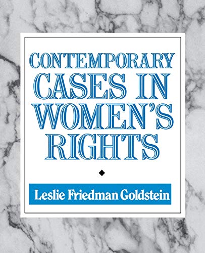 Contemporary Cases in Women&39s Rights [Paperback]