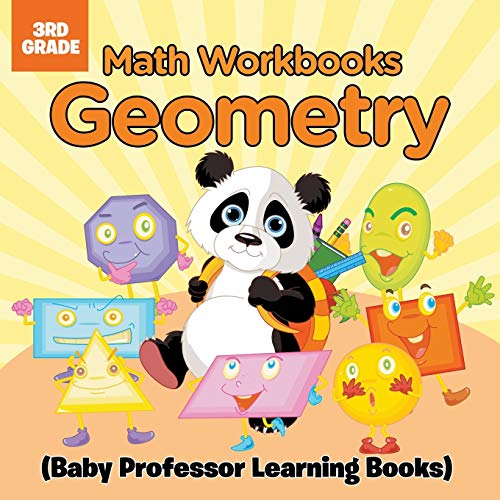 Math Workbooks 3rd Grade  Geometry (Baby Professor Learning Books) [Paperback]