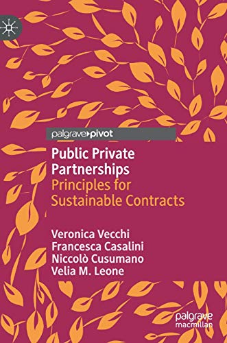 Public Private Partnerships Principles for Sustainable Contracts [Hardcover]