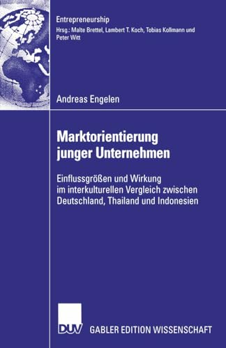 Marktorientierung junger Unternehmen Einflussgren und Wirkung im interkulture [Paperback]