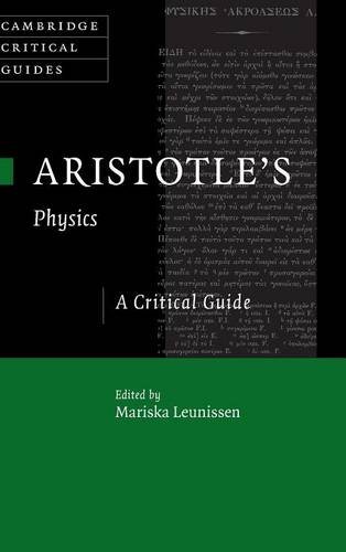 Aristotle's Physics A Critical Guide [Hardcover]