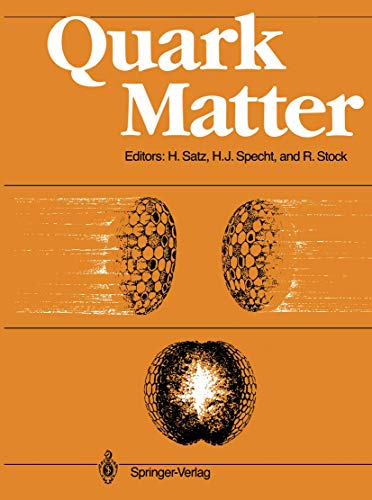 Quark Matter Proceedings of the Sixth International Conference on Ultra-Relativ [Paperback]