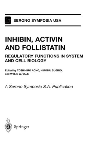 Inhibin, Activin, Follistain: REGULATORY FUNC