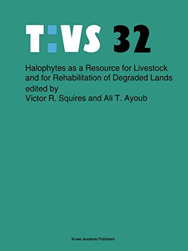 Halophytes as a resource for livestock and for rehabilitation of degraded lands [Hardcover]