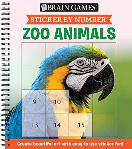 Sticker by Number Zoo Animals [Unknown]